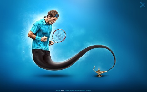 roger federer wallpapers. Roger Federer wallpaper made